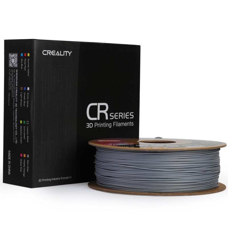 3Dプリンター フィラメント グレー色 Creality 正規 Enderシリーズ純正 PLA樹脂 直径1.75mm 家庭用 業務用 CR-PLA_画像2