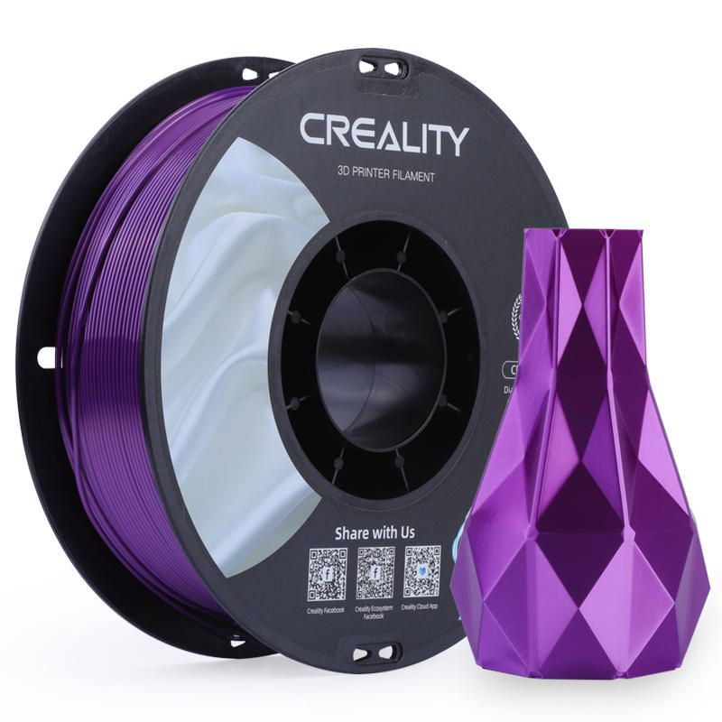 3Dプリンター フィラメント シルク パーブル 紫色 Enderシリーズ純正 Creality 正規 PLA樹脂 直径1.75mm 家庭用 業務用_画像3