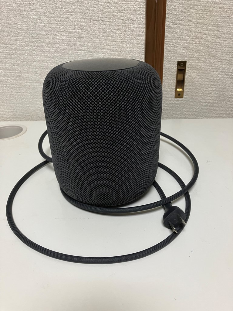 黒 桜古典 APPLE HOMEPOD スペースグレー 第1世代 - アンプ