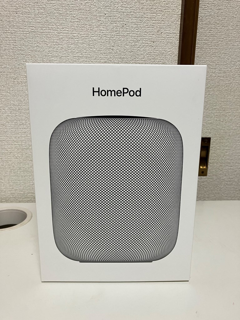 在庫一掃】 新品未使用・HomePod 第一世代 スペースグレー MQHW2J/A