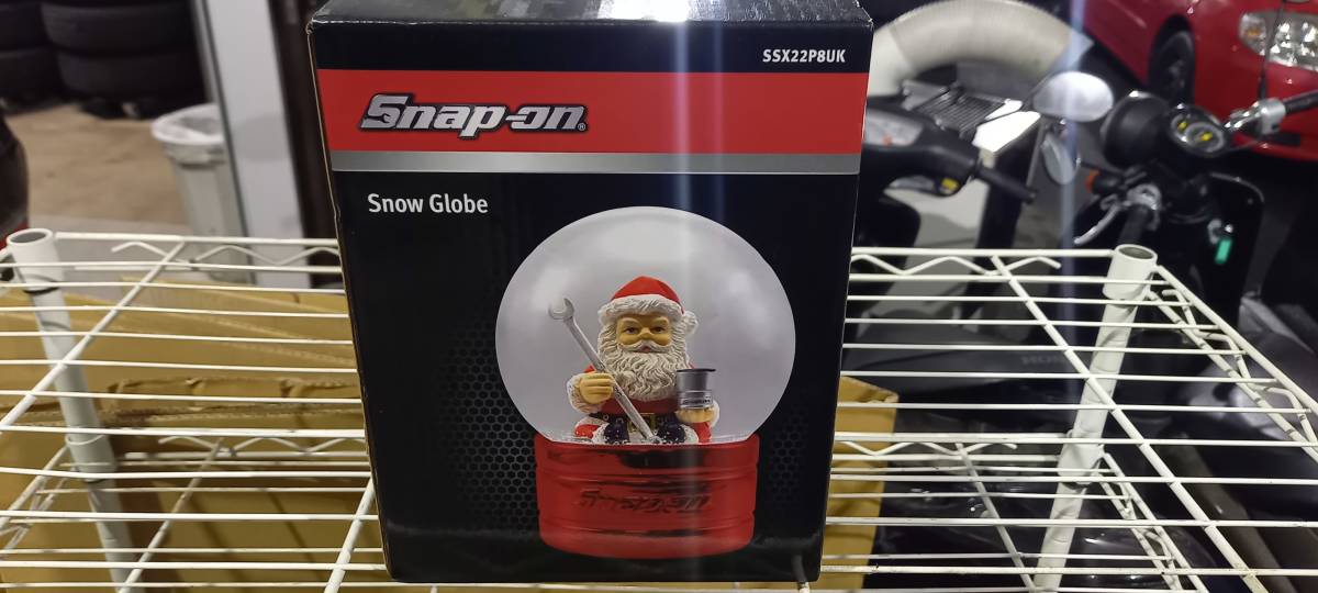 ★新品 Snap-on スナップオン snow globe スノー ドーム オルゴール付★