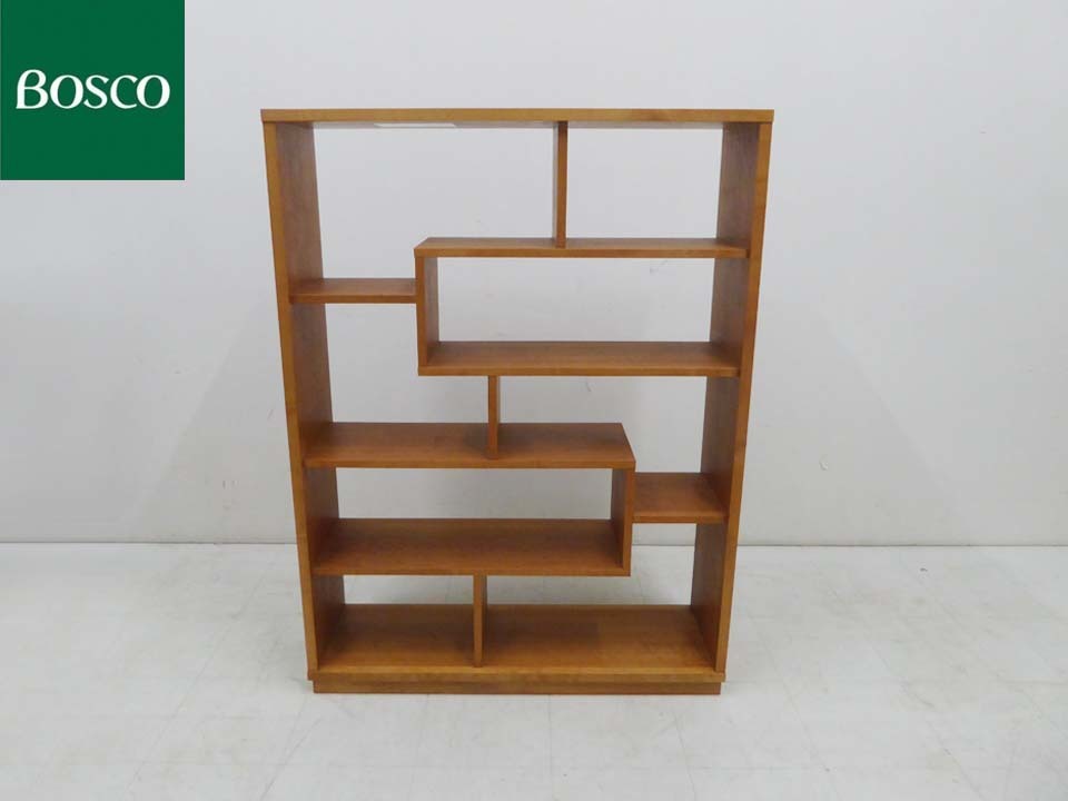 ACTUS actus beautiful goods #BOSCO Boss ko# bookcase Shelf book shelf cabinet display shelf regular price 14 ten thousand jpy 