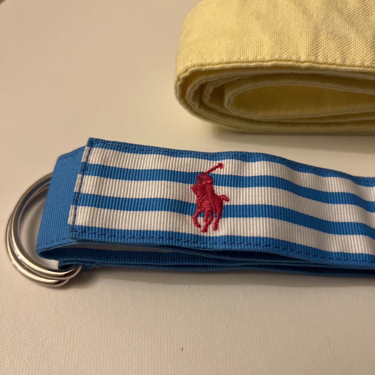 ラルフローレン/POLO/Ralph Lauren/リボンベルト/リングベルト/衣装/90