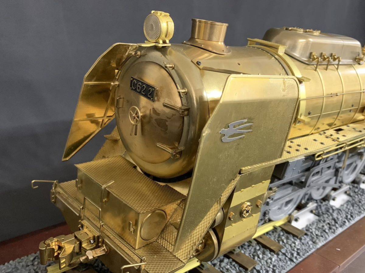 ヤフオク! - デアゴスティーニ 蒸気機関車C62を作る 鉄道模型 DeA...