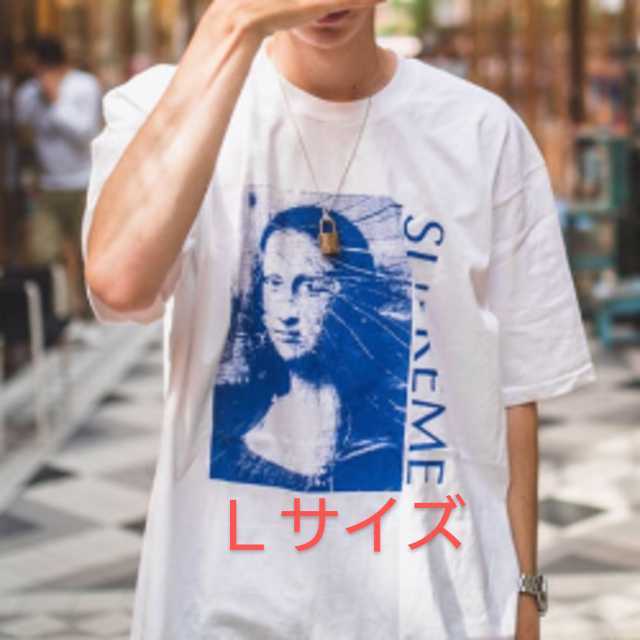 Supreme シュプリーム 18SS Mona Lisa Tee モナ リザ Tシャツ Lサイズ