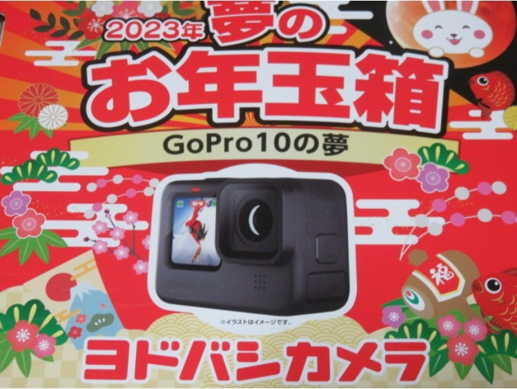 ヨドバシカメラ 夢のお年玉箱 2023 GoPro10の夢 CHDHX-101-FW カメラ