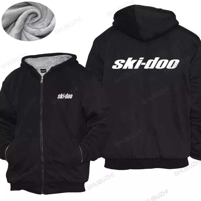 Ski-Doo スキードゥー スノーモービル パーカー スウェット ウェア 厚手 防寒 裏起毛 秋冬 S～5XL 全4色_画像2