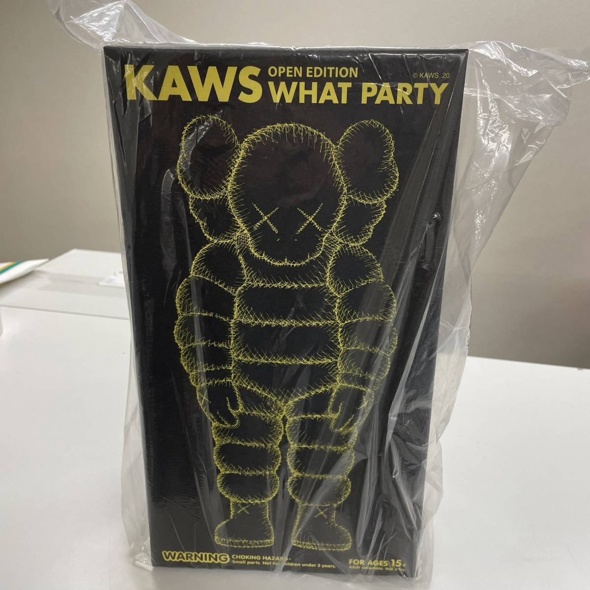 KAWS TOKYO FIRST 開催記念グッズ #9#10#11#12#13 KAWS WHAT PARTY yellow 黄色_画像2