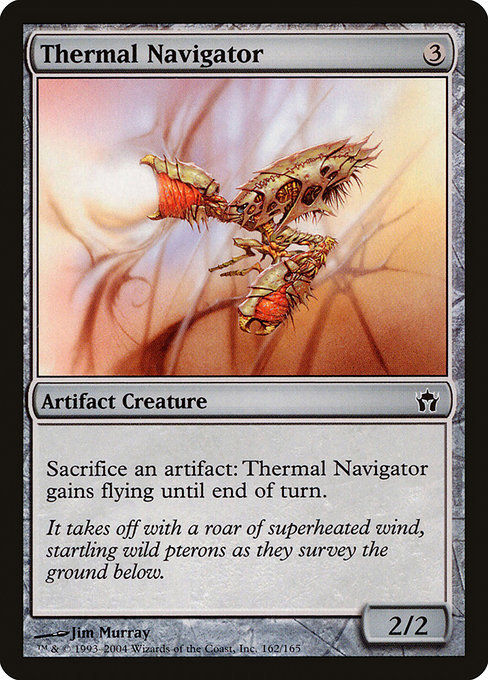 MTG ■無/英語版■ 《熱風の操縦者/Thermal Navigator》★FOIL★ フィフスドーン 5DN_画像1