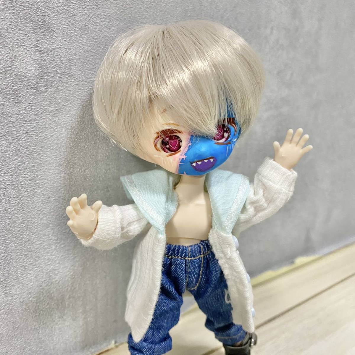 有名作家様オビツ11ヘッド ボックス付 ob11 obitsu11 ドールヘッド