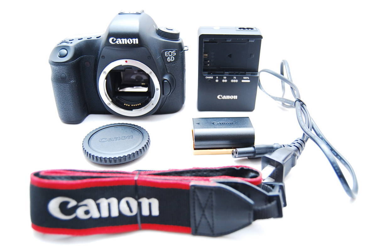 最新な ☆美品 キャノン Canon 6Dボディ☆ EOS デジタル一眼レフカメラ