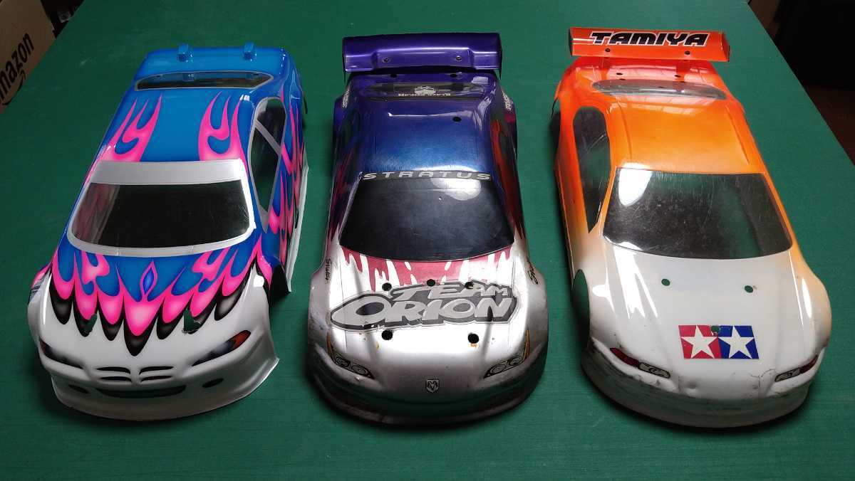 タミヤ ヨコモ ABC 1/10 ラジコンボディ10台まとめて ジャンク-