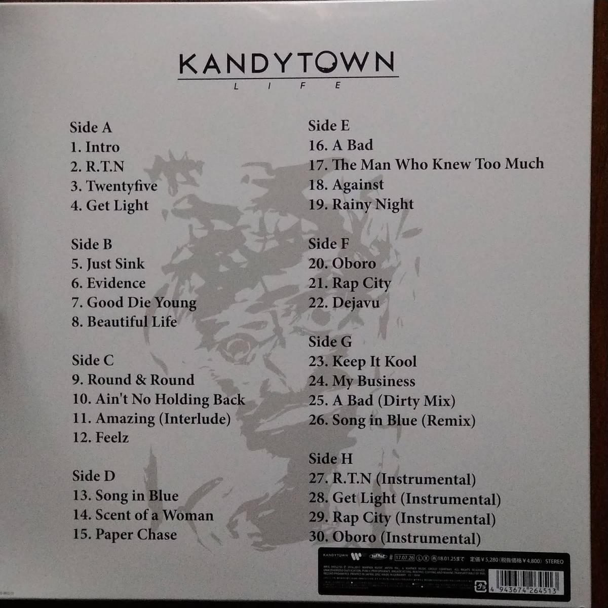 格安即決 KANDYTOWN 4LP アナログ レコード ecousarecycling.com