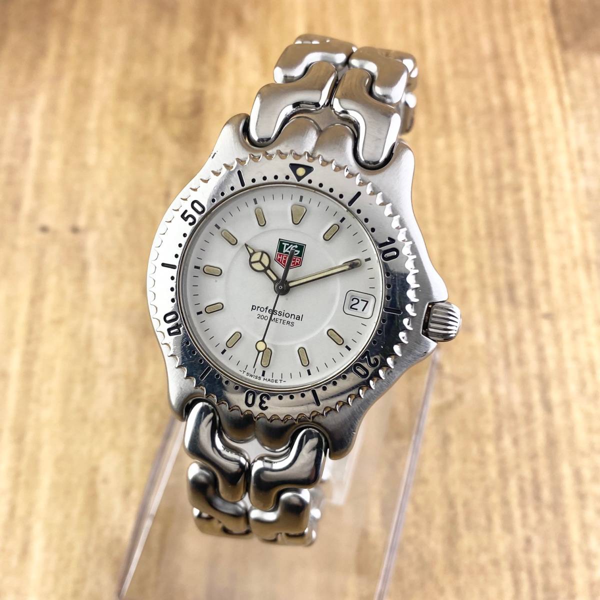 予約】 動作品 タグホイヤー プロフェッショナル 200M WG-1112-KO