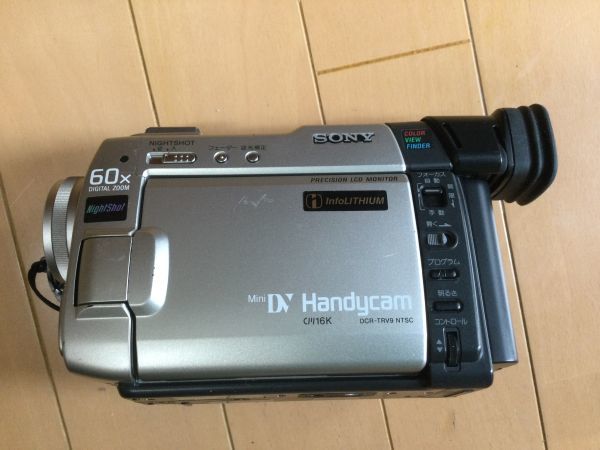 SONY ナイトショット機能 ソニー DCR-TRV10 デジタルビデオカメラレコーダー HANDYCAM ハンディカム