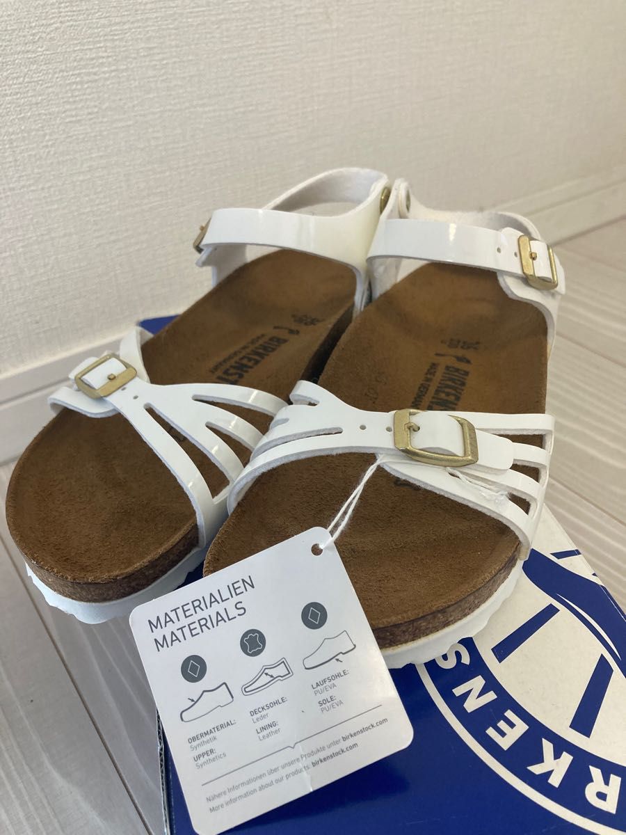 新品 ビルケンシュトック Bali BS レディース サンダルエナメル パテント