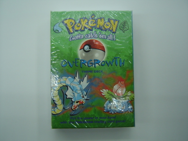 新品未開封 ポケモンカードゲーム 英語版 構築済みデッキ 「 OVERGROWTH 」