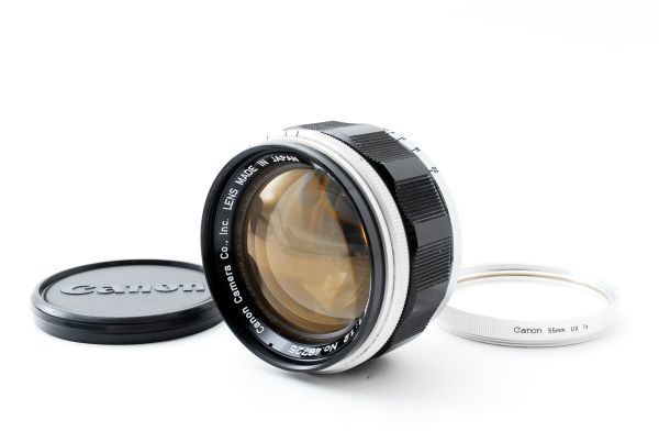 CANON 50mm F1.2 LTM L39 Leica Screw Mount MF Lens キャノン スクリューマウント #1120814