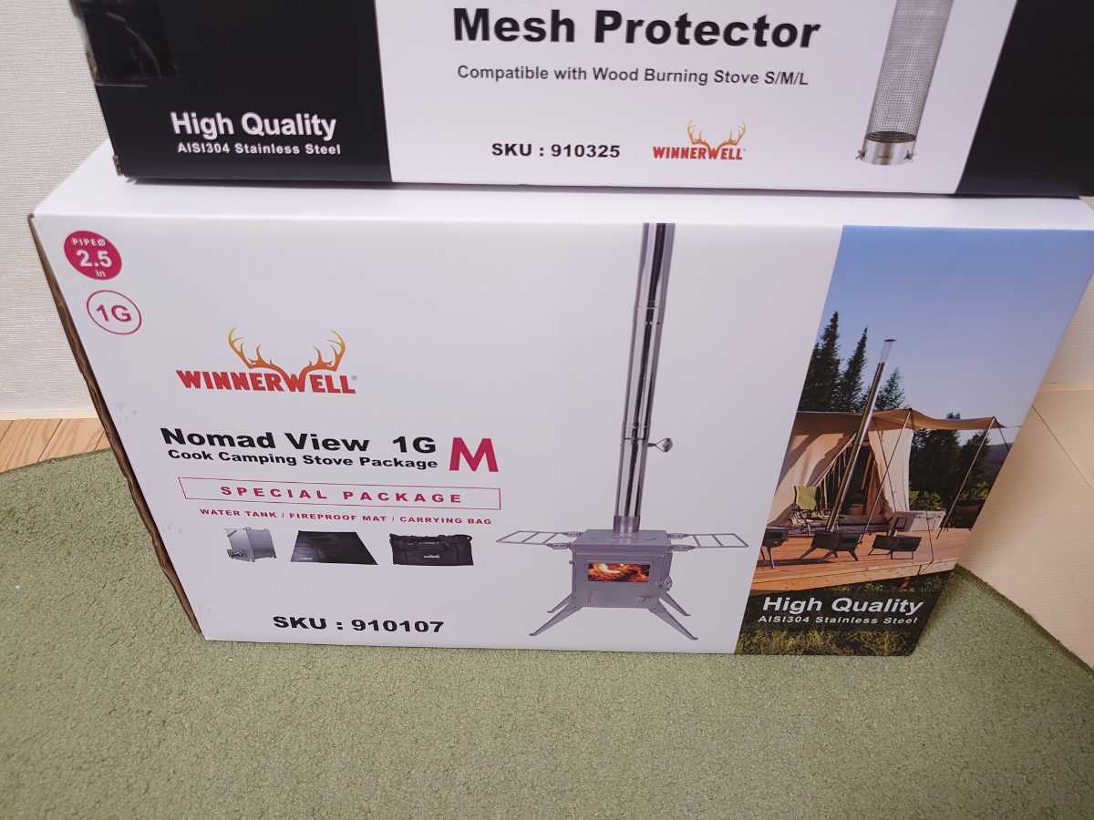 Winnerwell Nomad View M ウィンナーウェル ノマドビュー 薪ストーブ M