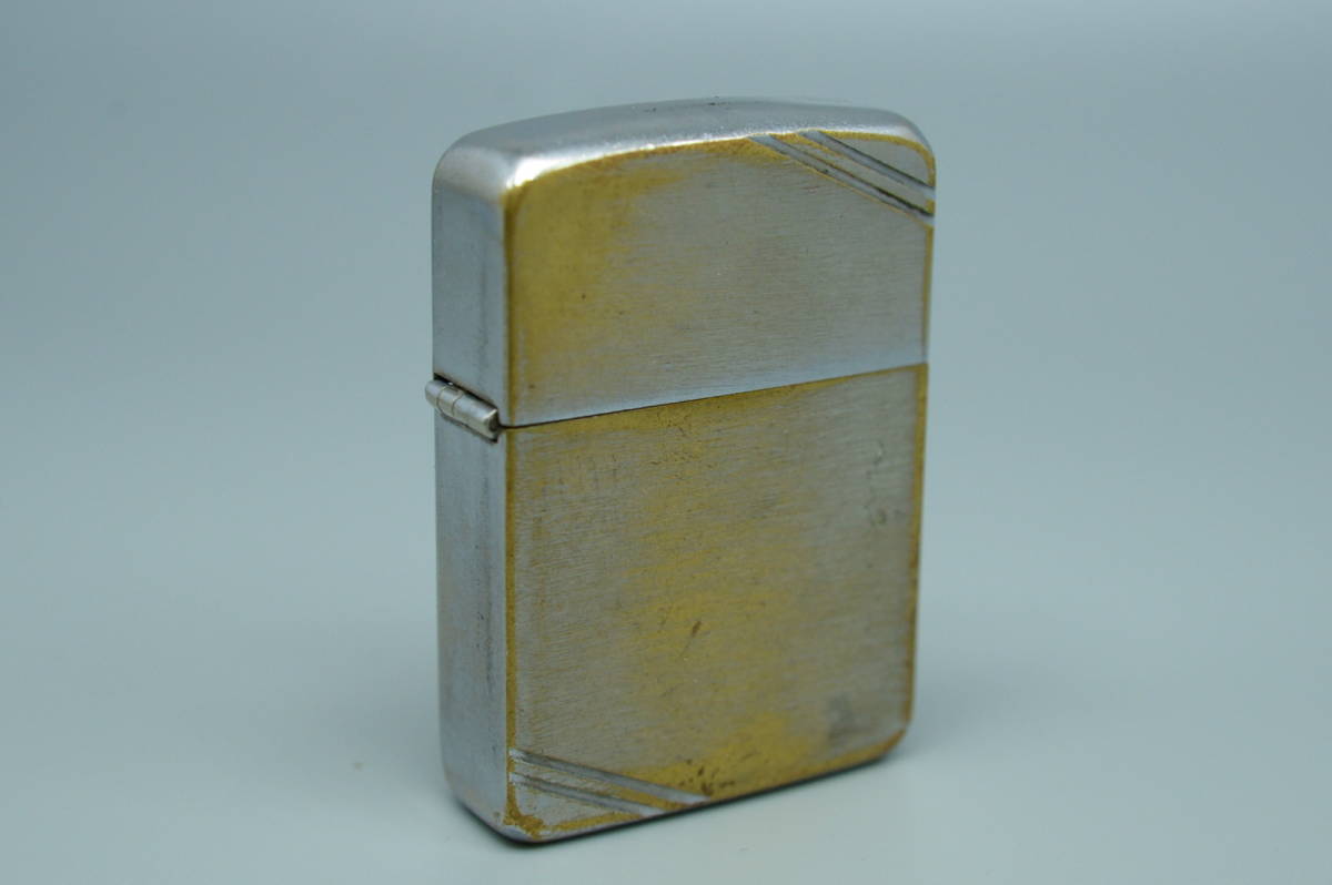 WEB限定デザイン Zippo❤️1938年~1940年製 ラウンドコーナー 4バレル