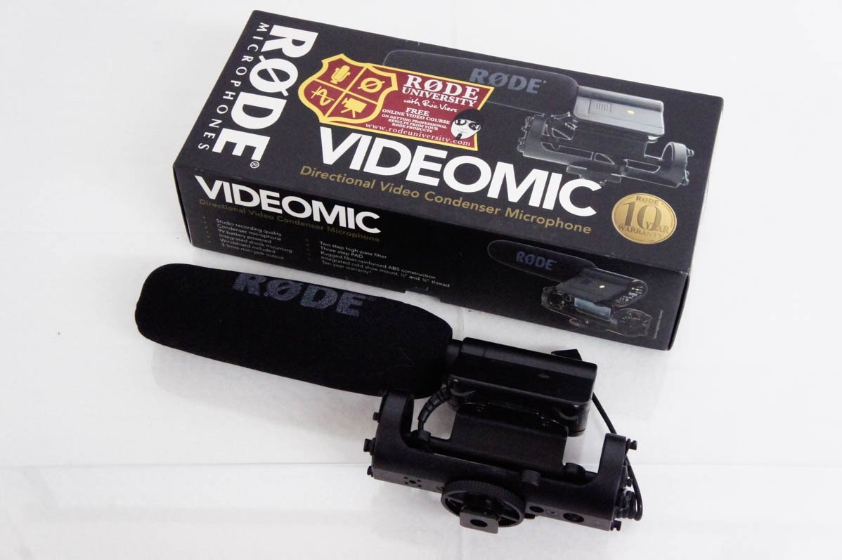 RODE ロード VIDEOMIC ビデオカメラ用ステレオコンデンサーマイク N3594