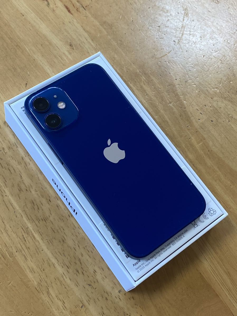 Apple iPhone12 mini 256GB ブルー ドコモ版 SIMフリー www