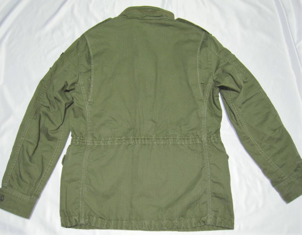 新品 POLO RALPH LAUREN ポロ ラルフローレン 国内正規店品 M-65 ミリタリーフィールドジャケット US M 未使用 オリーブ