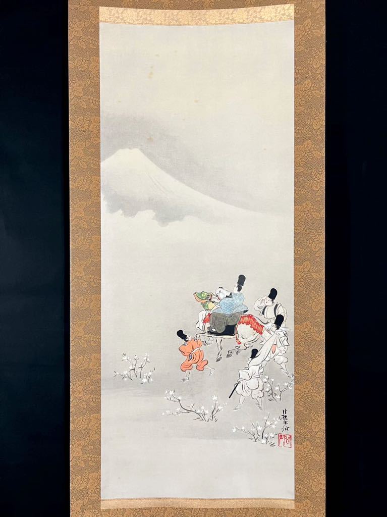 Yahoo!オークション - 【複製】尾形光琳『業平東下り図 伊勢物語 Yahoo!オークション - 【複製】尾形光琳『業平東下り図 伊勢物語