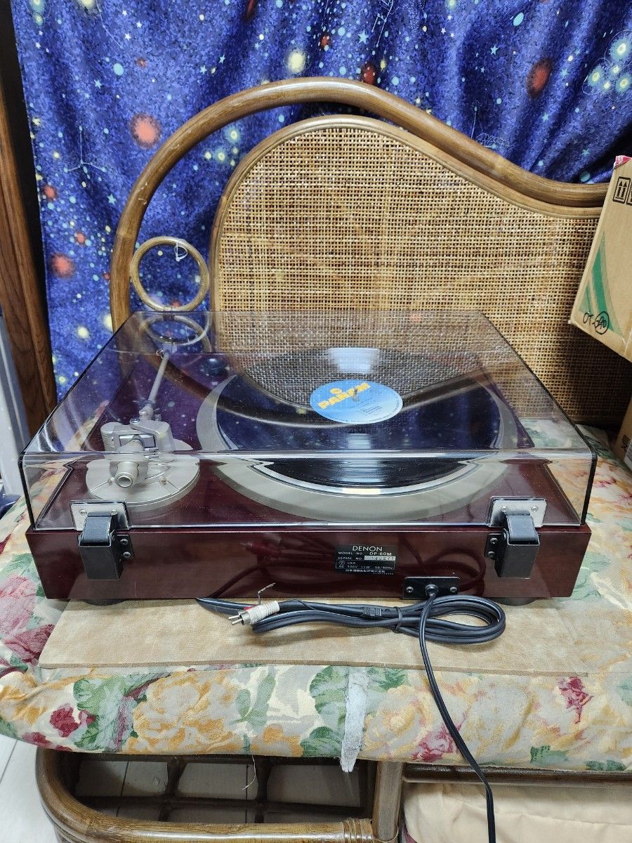 奇跡レストア済カートリッジ&針新品DENON最高級レコードプレーヤーDP
