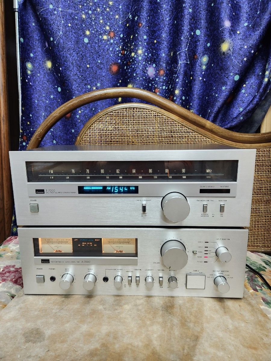 正規通販 音出し確認済!訳あり格安美品!サンスイプリメインアンプA