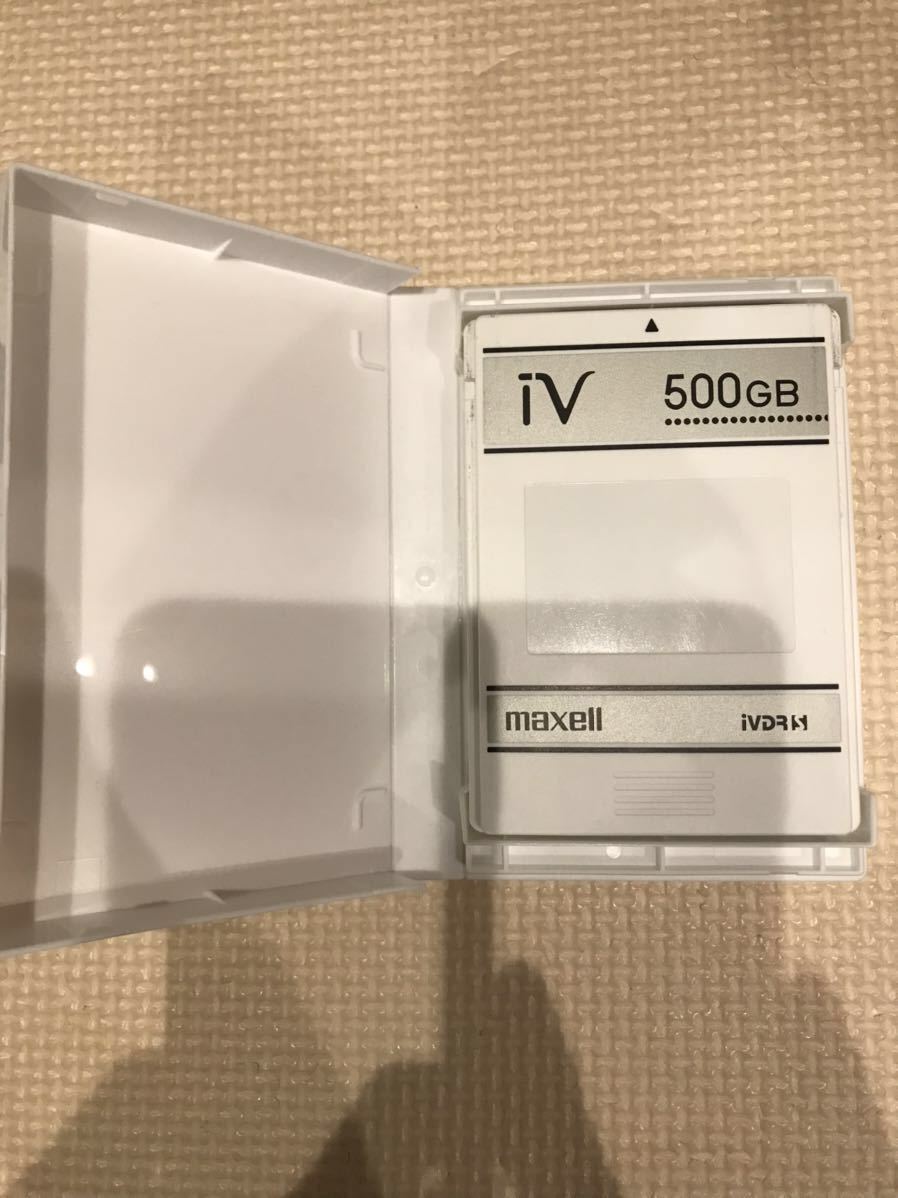 未使用2個セット】maxell iVDRS 500GB カセットハードディスク | www