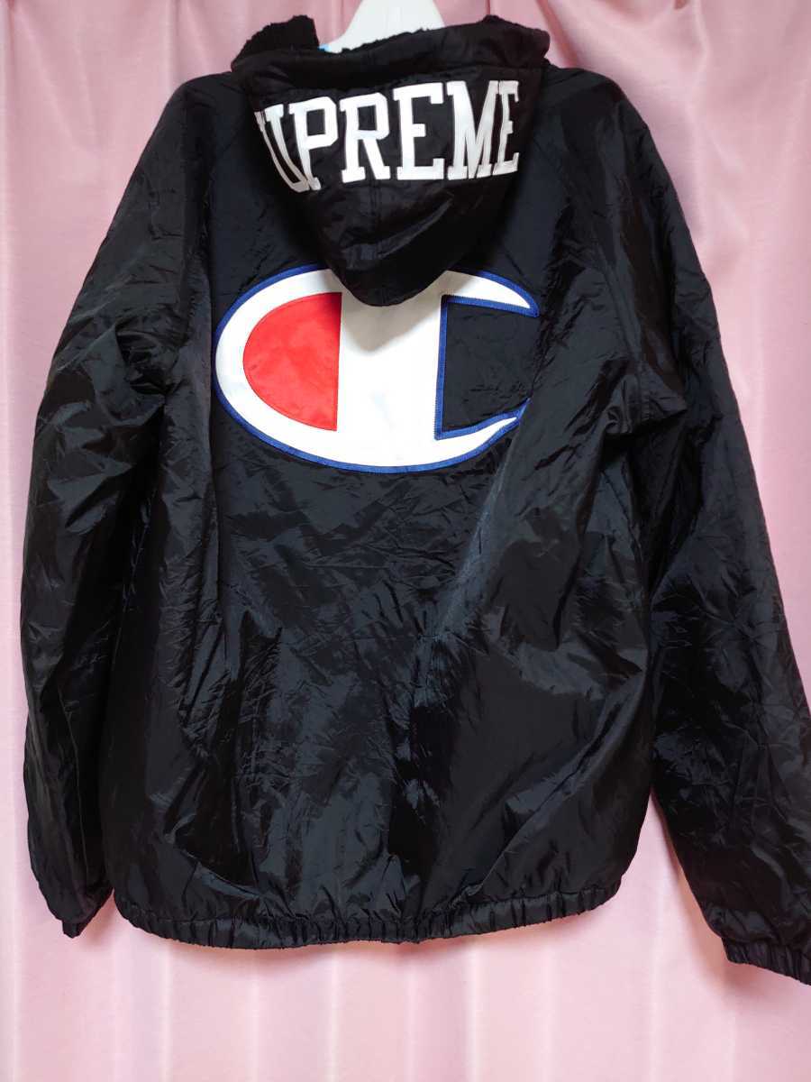 Supreme Champion Sherpa Lined Hooded Jacket BLACK M 美品_画像7