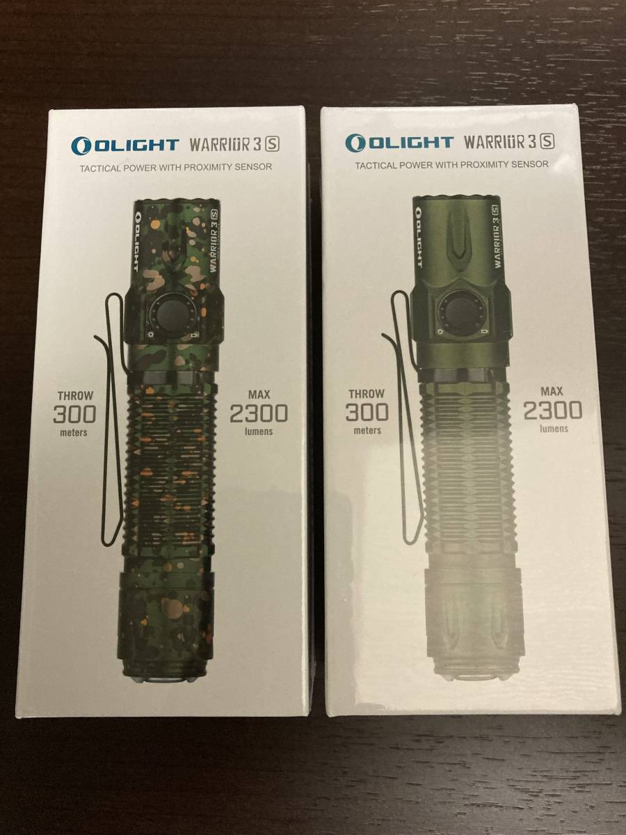 OLIGHT オーライト WARRIOR 3S アーミーグリーン 迷彩 直売大セール