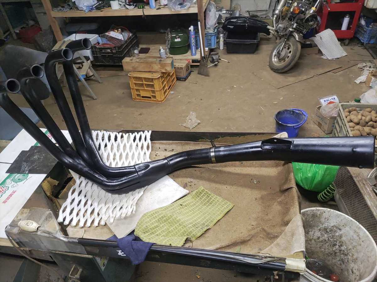 KerKer メガホンマフラーZ1,Z2,Z1000MK2,Z1R ,KZ1000A1,KZ1000A2