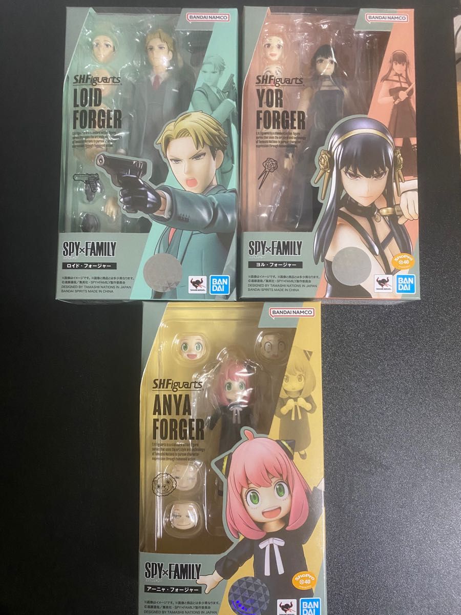 S.H.Figuarts スパイファミリー SPY×FAMILY アーニャ ロイド ヨル 3体セット