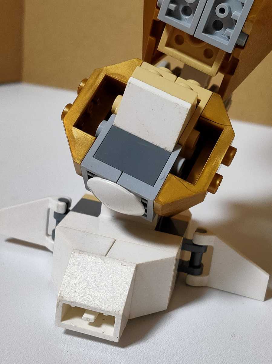 送料無料即決希望 レゴ LEGO ニンジャゴー 天空の黄金神殿の一部 ロボット 剣 パーツ 70505 レトロ