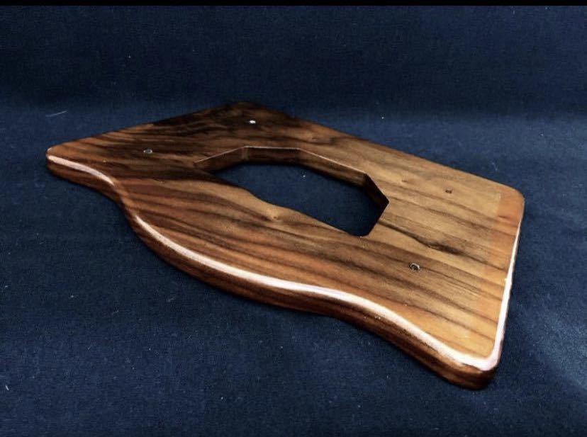 カ-39) 青山ハープ ハープ 部品 台座 型式「27S」素材 「ウォルナット」-