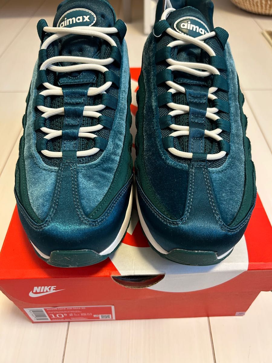 ナイキエアマックス95 NIKE AIR MAX ウィメンズ グリーンベルベット 27.5cm新品未使用