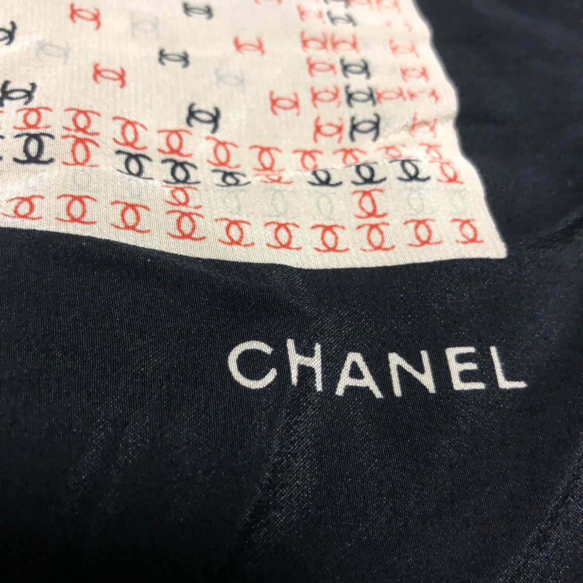 CHANEL シャネル スカーフ ココマーク ベージュ タグ付き 人気TOP 4119