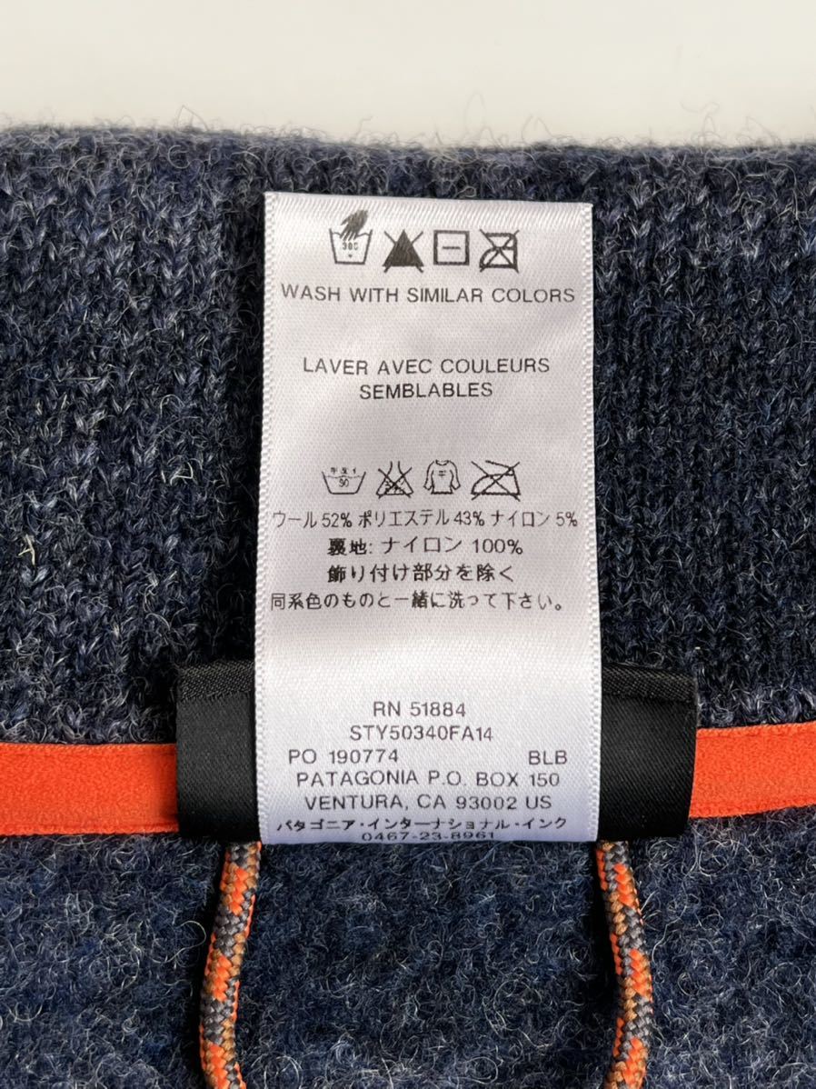 未使用★白タグ patagonia リクレイムド ウール ジャケット XL パタゴニア ヴィンテージ ビンテージ デカタグ 復刻 フリース_画像9