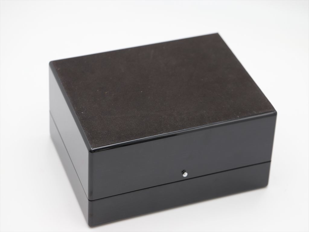1円 正規品 クストス 腕時計用 ケース 箱 BOX 黒/ブラック KOR 2000000の画像5