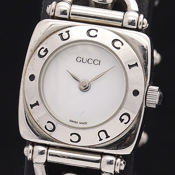 新作人気モデル GUCCI グッチ 腕時計 6400L レディース 白 servis