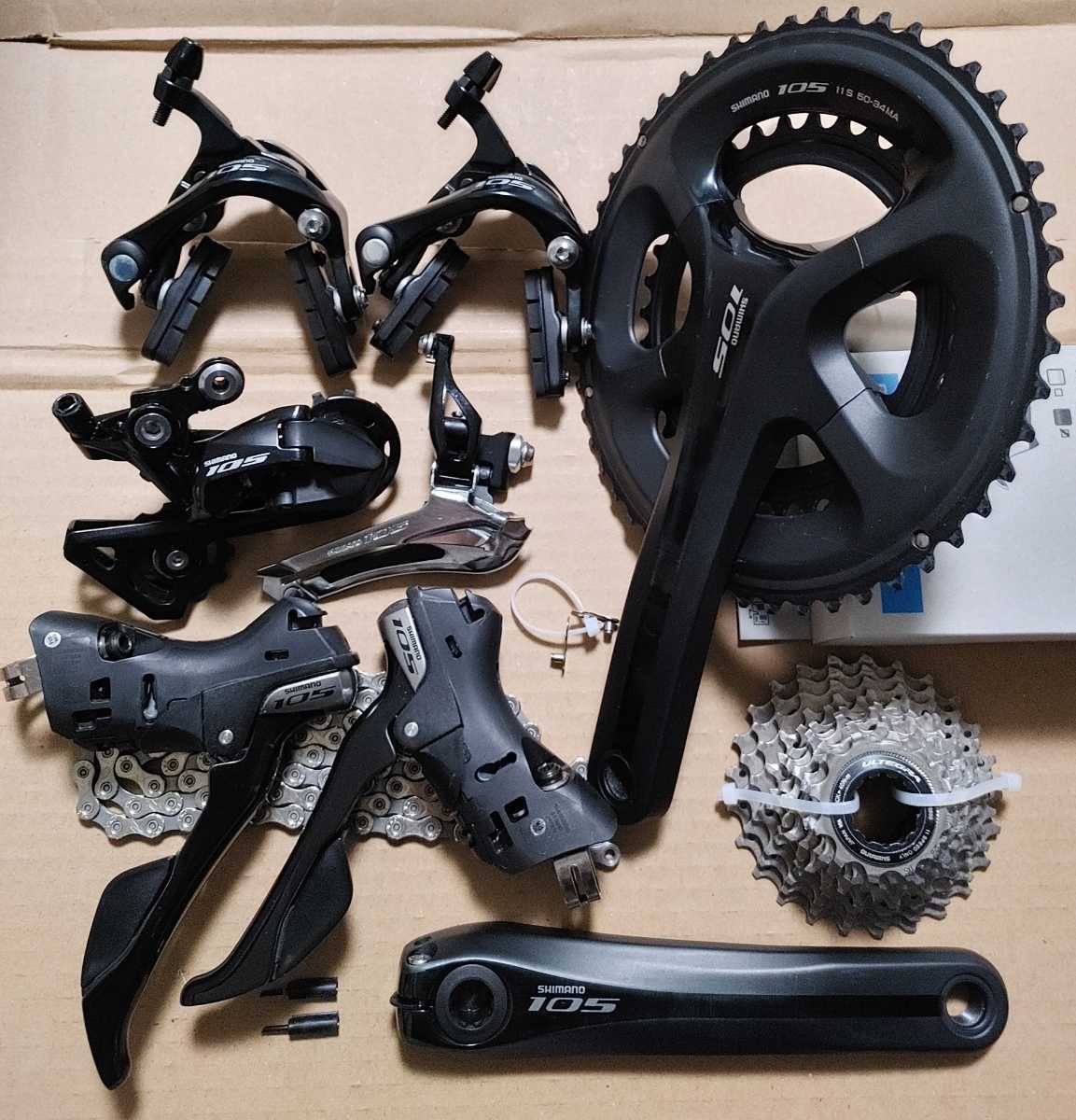 △SHIMANO シマノ 5800シリーズ 105 2×11s 5点 グループセット