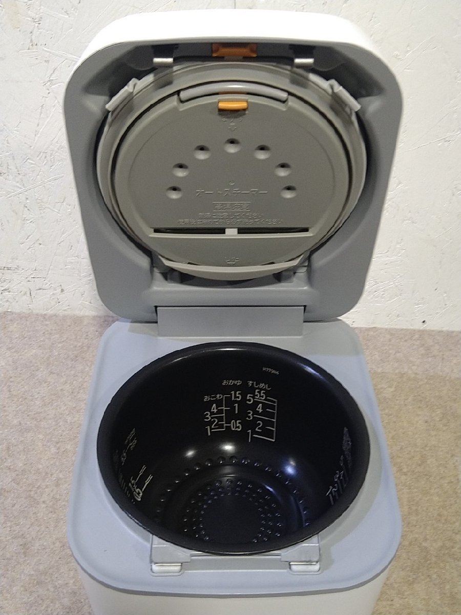2021年春の 日立 炊飯器 5.5合 圧力スチームIH ふっくら御膳 RZ-V100EM