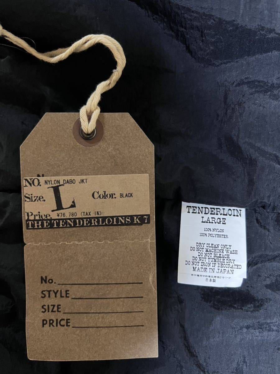 TENDERLOIN DABO JKT テンダーロイン ダボ ジャケット L 新品未使用