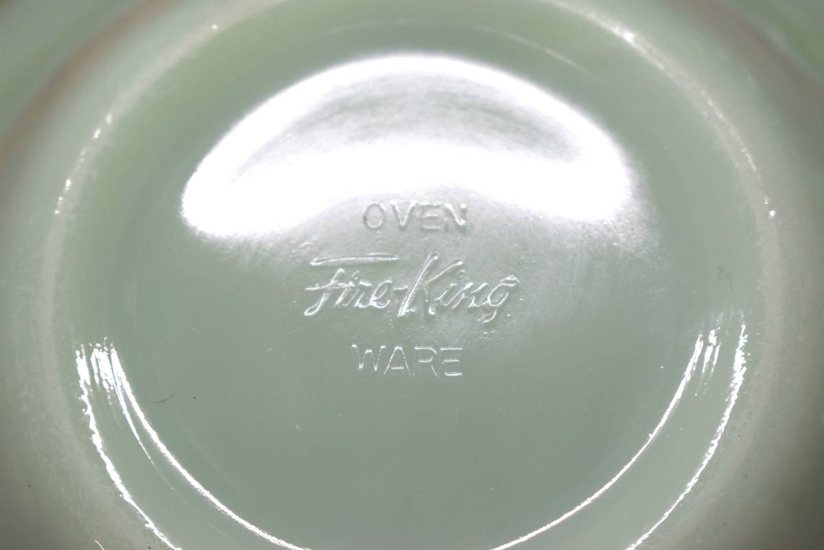  Fire King Fire King Jedi суп & салатница 4 шт. комплект MADE IN U.S.A OVEN GLASS 1940~1960 годы 