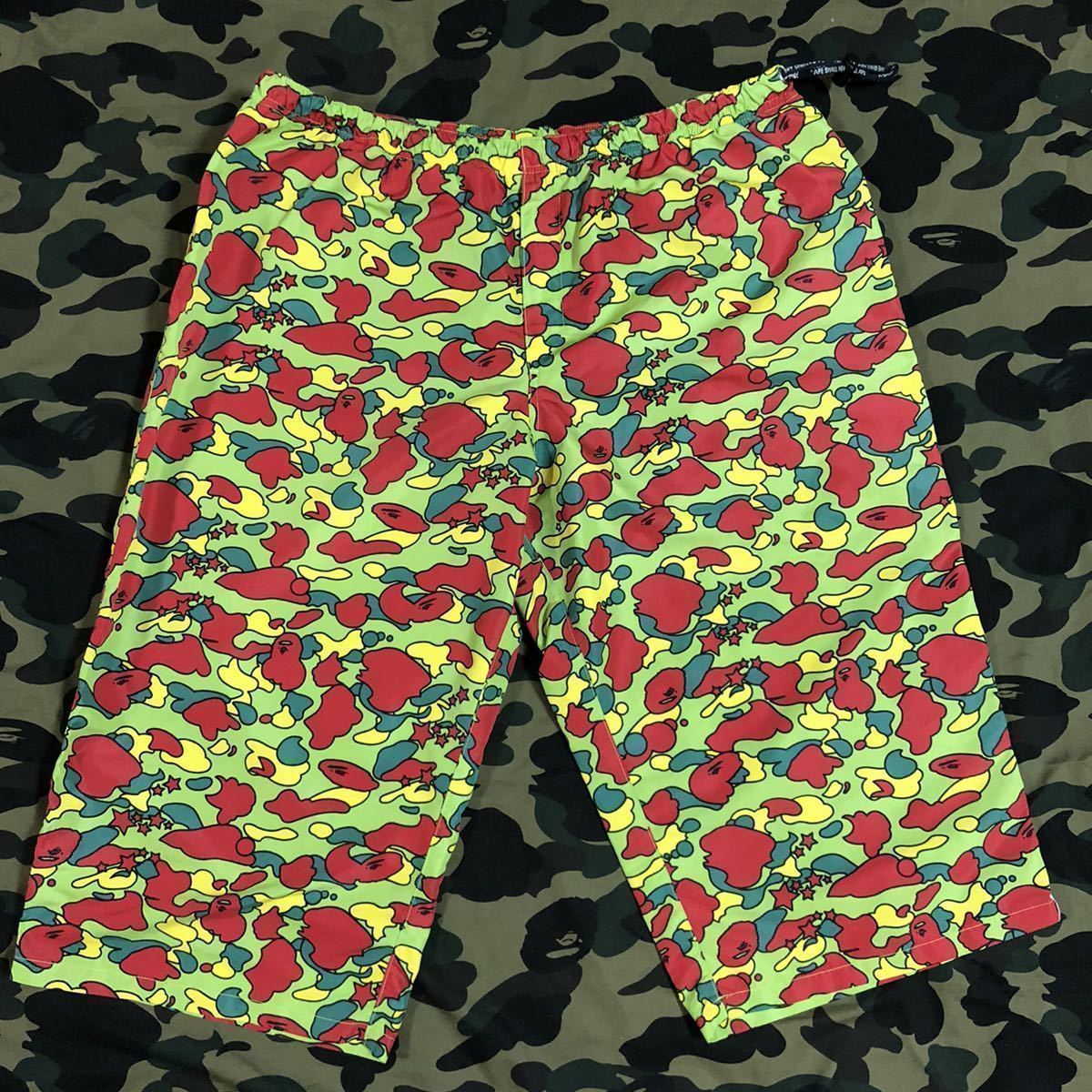 OG psyche camo sta beach shorts ハーフパンツ BAPE エイプ 水着 XL