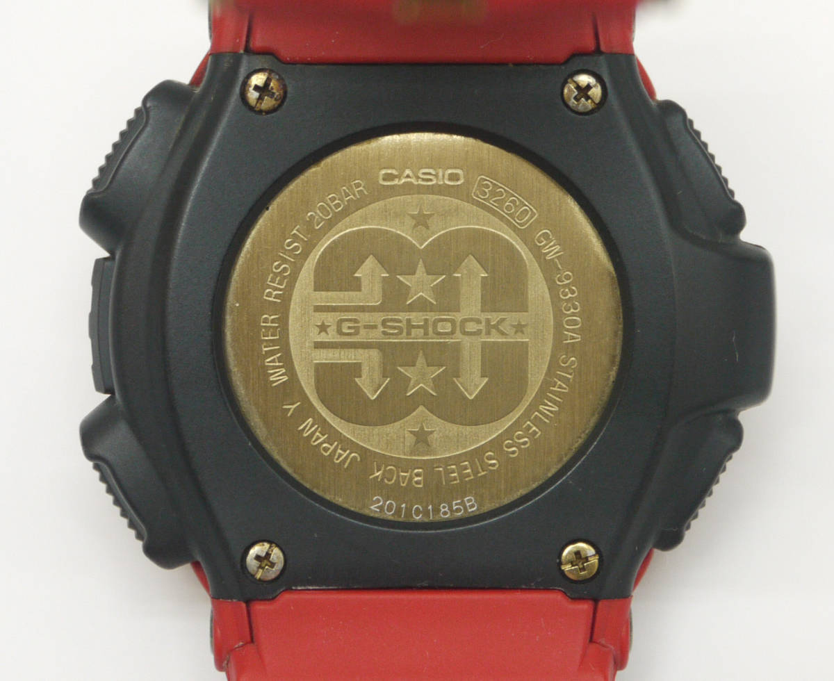 CASIO G-SHOCK MUDMAN GW-9330A 電波ソーラー 腕時計 動作品/30周年