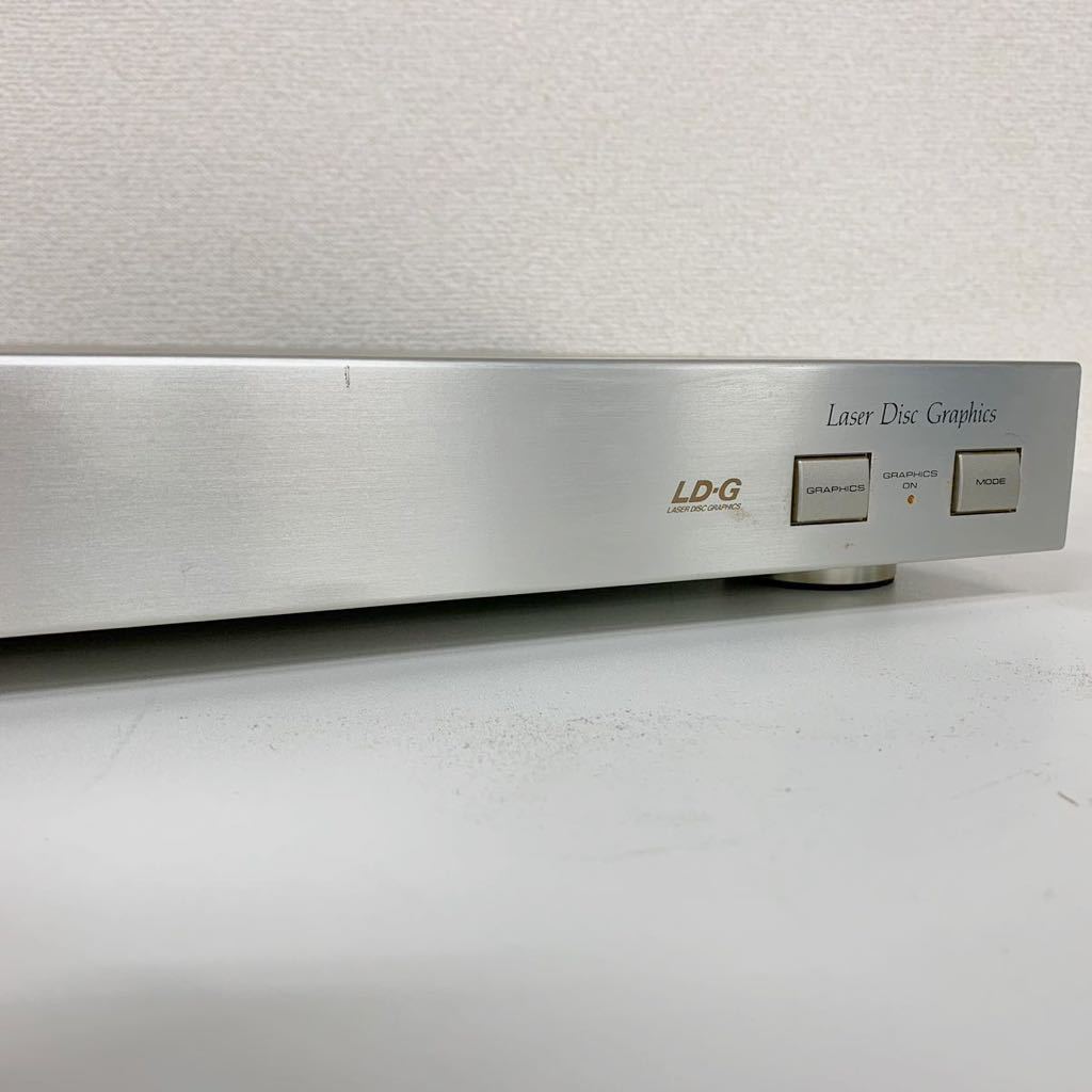 [F-3-re] Pioneer LG-1 通電確認のみ 不明点あり レーザーディスク用 グラフィックデコーダー パイオニア BST37の画像3