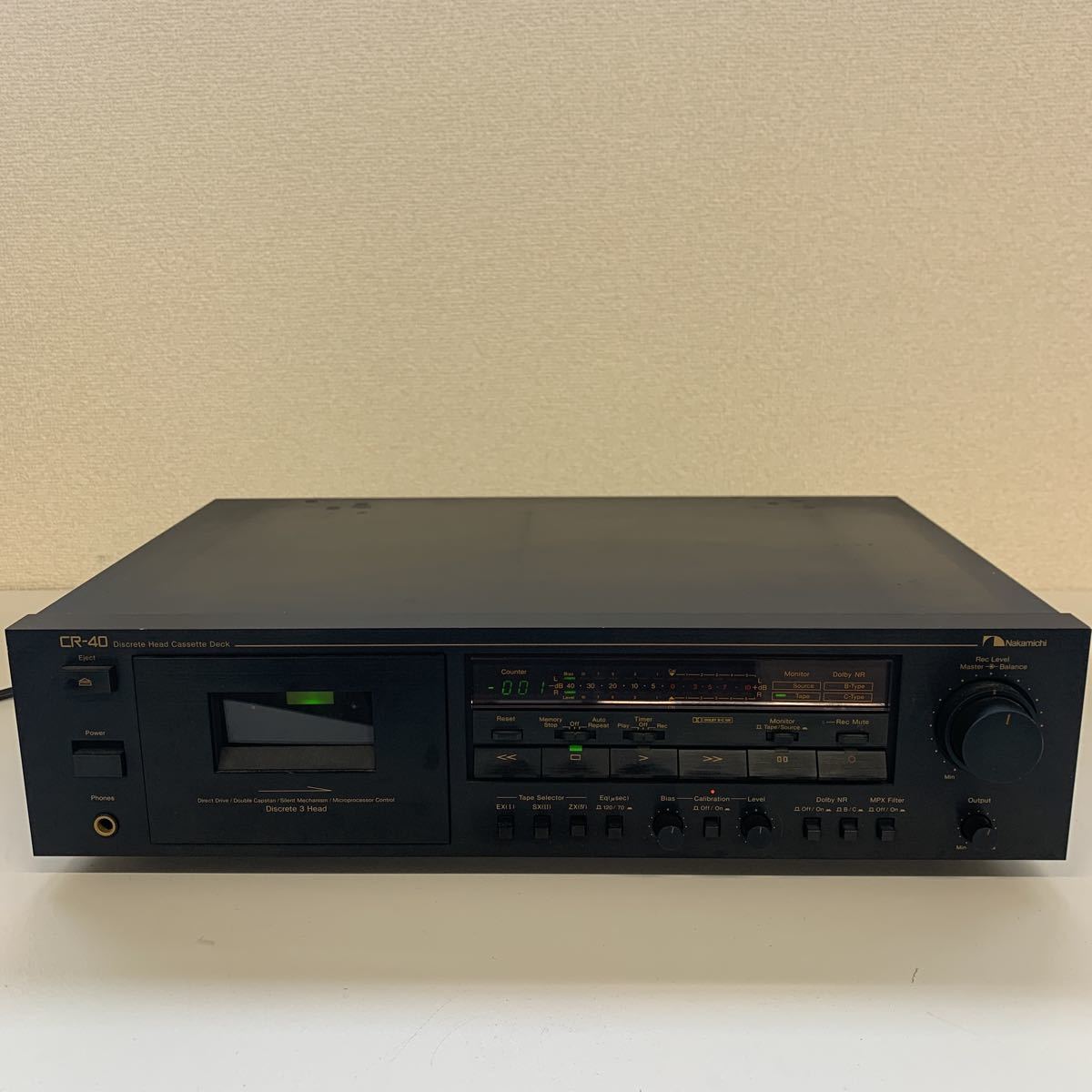 幅広type nakamiChinai CR-40 カセットプレーヤー 現状 - 通販